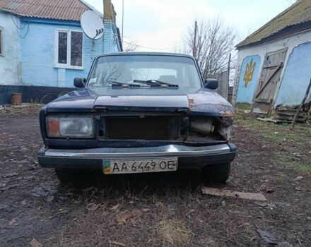 Синий ВАЗ 2107, объемом двигателя 1.3 л и пробегом 500 тыс. км за 183 $, фото 1 на Automoto.ua