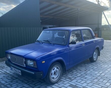 Синій ВАЗ 2107, об'ємом двигуна 1.5 л та пробігом 170 тис. км за 1202 $, фото 1 на Automoto.ua