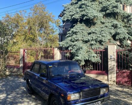 Синий ВАЗ 2107, объемом двигателя 1.6 л и пробегом 200 тыс. км за 499 $, фото 1 на Automoto.ua