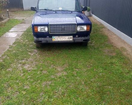 Синий ВАЗ 2107, объемом двигателя 1.5 л и пробегом 70 тыс. км за 520 $, фото 1 на Automoto.ua