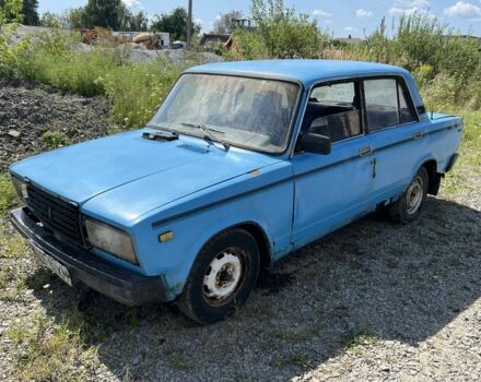 Синий ВАЗ 2107, объемом двигателя 1.5 л и пробегом 80 тыс. км за 242 $, фото 1 на Automoto.ua
