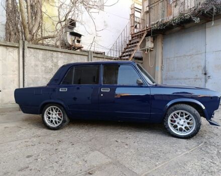Синий ВАЗ 2107, объемом двигателя 1.6 л и пробегом 30 тыс. км за 3250 $, фото 1 на Automoto.ua