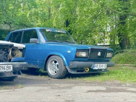Синий ВАЗ 2107, объемом двигателя 1.5 л и пробегом 1 тыс. км за 400 $, фото 1 на Automoto.ua
