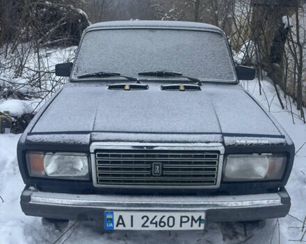 Синий ВАЗ 2107, объемом двигателя 1.6 л и пробегом 113 тыс. км за 600 $, фото 1 на Automoto.ua