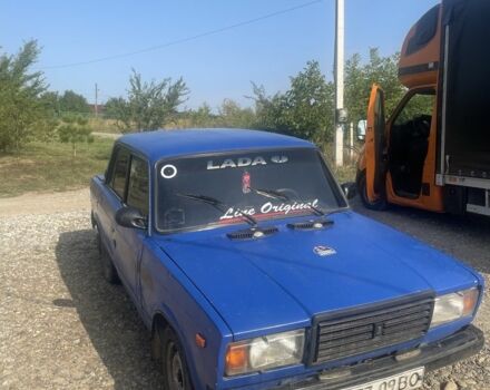 Синий ВАЗ 2107, объемом двигателя 1.5 л и пробегом 1000 тыс. км за 559 $, фото 1 на Automoto.ua