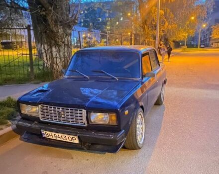 Синий ВАЗ 2107, объемом двигателя 1.6 л и пробегом 60 тыс. км за 3350 $, фото 1 на Automoto.ua