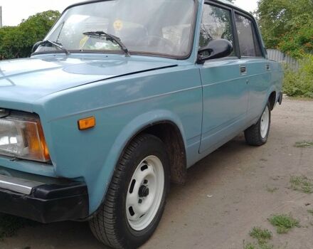 Синий ВАЗ 2107, объемом двигателя 1.5 л и пробегом 100 тыс. км за 833 $, фото 1 на Automoto.ua