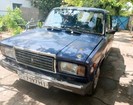 Синий ВАЗ 2107, объемом двигателя 0 л и пробегом 75 тыс. км за 725 $, фото 1 на Automoto.ua