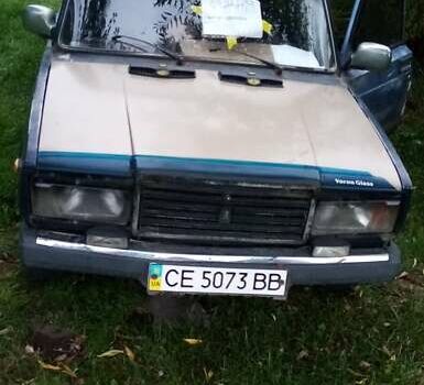 Синій ВАЗ 2107, об'ємом двигуна 1.5 л та пробігом 201 тис. км за 550 $, фото 1 на Automoto.ua