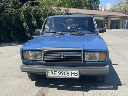 Синий ВАЗ 2107, объемом двигателя 1.5 л и пробегом 160 тыс. км за 1000 $, фото 1 на Automoto.ua