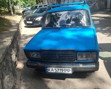 Синій ВАЗ 2107, об'ємом двигуна 1.5 л та пробігом 100 тис. км за 535 $, фото 1 на Automoto.ua