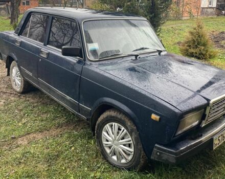 Синий ВАЗ 2107, объемом двигателя 1.5 л и пробегом 150 тыс. км за 650 $, фото 1 на Automoto.ua