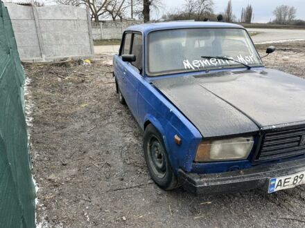 Синій ВАЗ 2107, об'ємом двигуна 1.5 л та пробігом 1000 тис. км за 509 $, фото 1 на Automoto.ua