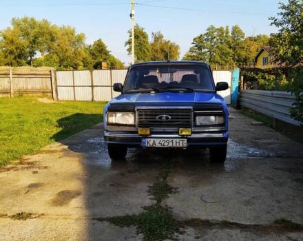 Синий ВАЗ 2107, объемом двигателя 1.6 л и пробегом 100 тыс. км за 1400 $, фото 1 на Automoto.ua