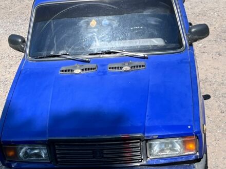 Синій ВАЗ 2107, об'ємом двигуна 1.7 л та пробігом 100 тис. км за 200 $, фото 1 на Automoto.ua