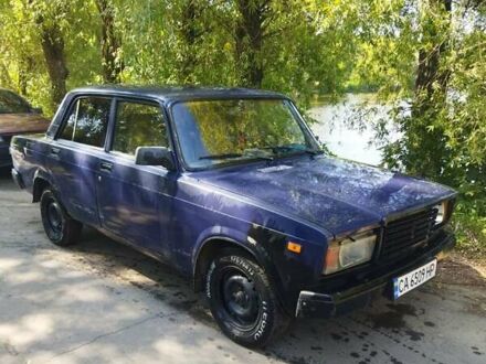 Синий ВАЗ 2107, объемом двигателя 1.5 л и пробегом 140 тыс. км за 545 $, фото 1 на Automoto.ua