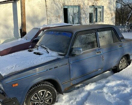 Синий ВАЗ 2107, объемом двигателя 1.5 л и пробегом 100 тыс. км за 347 $, фото 1 на Automoto.ua