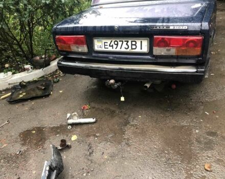 Синий ВАЗ 2107, объемом двигателя 1.3 л и пробегом 250 тыс. км за 653 $, фото 1 на Automoto.ua