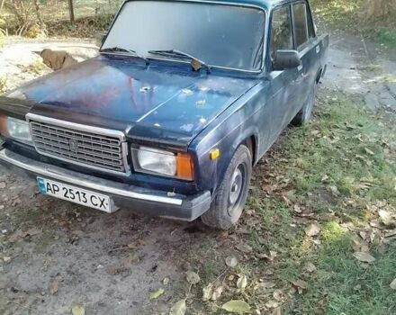 Синій ВАЗ 2107, об'ємом двигуна 1.6 л та пробігом 900 тис. км за 775 $, фото 1 на Automoto.ua