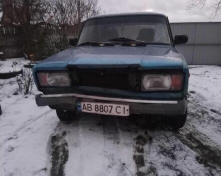 Синий ВАЗ 2107, объемом двигателя 1.5 л и пробегом 66 тыс. км за 214 $, фото 1 на Automoto.ua