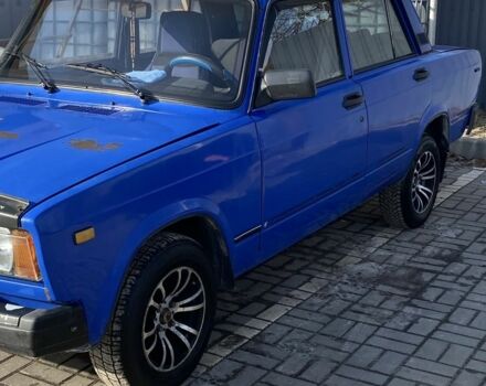 Синий ВАЗ 2107, объемом двигателя 1.3 л и пробегом 82 тыс. км за 550 $, фото 1 на Automoto.ua