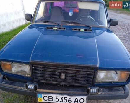 Синий ВАЗ 2107, объемом двигателя 1.3 л и пробегом 100 тыс. км за 850 $, фото 1 на Automoto.ua