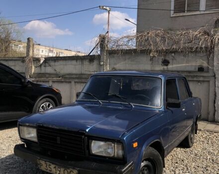 Синий ВАЗ 2107, объемом двигателя 1.5 л и пробегом 3 тыс. км за 500 $, фото 1 на Automoto.ua