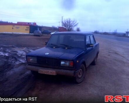 Синий ВАЗ 2107, объемом двигателя 1.5 л и пробегом 0 тыс. км за 500 $, фото 1 на Automoto.ua