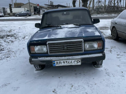 Синий ВАЗ 2107, объемом двигателя 1.5 л и пробегом 200 тыс. км за 799 $, фото 1 на Automoto.ua