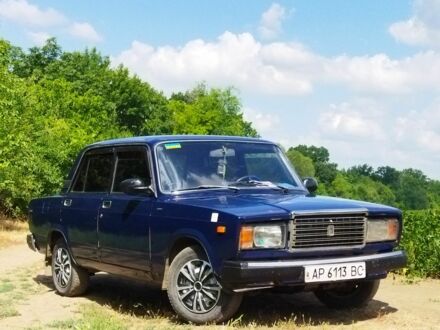Синій ВАЗ 2107, об'ємом двигуна 1.5 л та пробігом 120 тис. км за 560 $, фото 1 на Automoto.ua