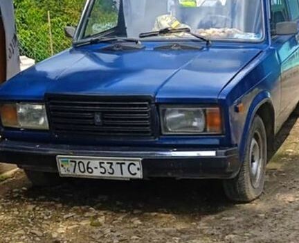 Синий ВАЗ 2107, объемом двигателя 1.5 л и пробегом 167 тыс. км за 700 $, фото 1 на Automoto.ua