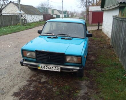 Синий ВАЗ 2107, объемом двигателя 0 л и пробегом 2 тыс. км за 450 $, фото 1 на Automoto.ua