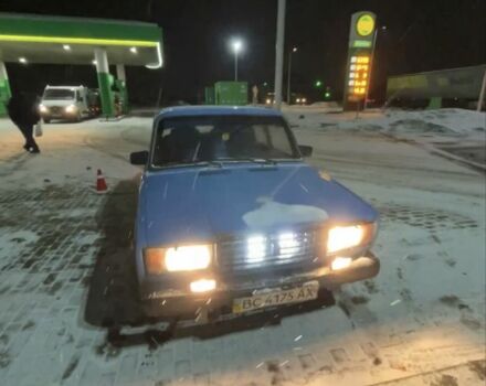 Синий ВАЗ 2107, объемом двигателя 1.6 л и пробегом 100 тыс. км за 533 $, фото 1 на Automoto.ua