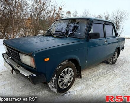 Синий ВАЗ 2107, объемом двигателя 1.5 л и пробегом 175 тыс. км за 750 $, фото 1 на Automoto.ua