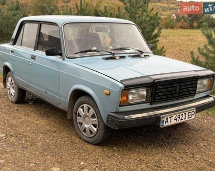 Синий ВАЗ 2107, объемом двигателя 1.5 л и пробегом 168 тыс. км за 750 $, фото 1 на Automoto.ua