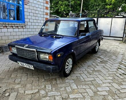 Синий ВАЗ 2107, объемом двигателя 1.3 л и пробегом 165 тыс. км за 780 $, фото 1 на Automoto.ua