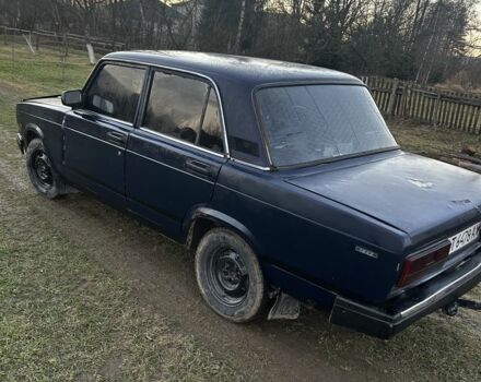 Синий ВАЗ 2107, объемом двигателя 1.5 л и пробегом 60 тыс. км за 303 $, фото 1 на Automoto.ua