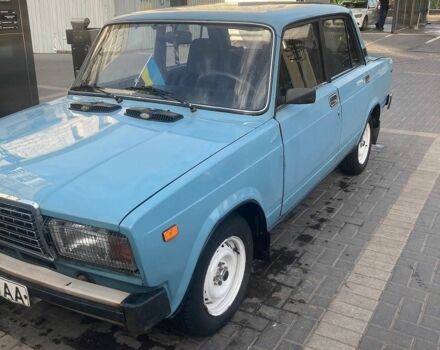 Синий ВАЗ 2107, объемом двигателя 0 л и пробегом 100 тыс. км за 1250 $, фото 1 на Automoto.ua