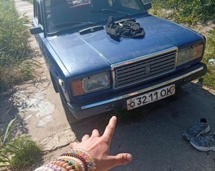 Синий ВАЗ 2107, объемом двигателя 0 л и пробегом 1000 тыс. км за 448 $, фото 1 на Automoto.ua