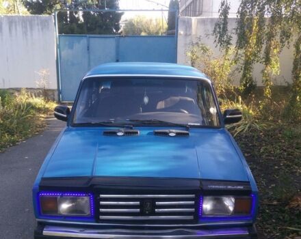 Синий ВАЗ 2107, объемом двигателя 1.5 л и пробегом 91 тыс. км за 1690 $, фото 1 на Automoto.ua