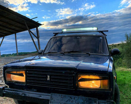 Синій ВАЗ 2107, об'ємом двигуна 1.57 л та пробігом 37 тис. км за 550 $, фото 1 на Automoto.ua