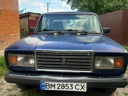 ВАЗ 2107 1992 у Ромнах на Automoto.ua Синій ВАЗ 2107, об'ємом двигуна 1.5 л та пробігом 0 тис. км за 1500 $, фото 1 на Automoto.ua