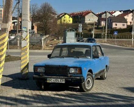 Синий ВАЗ 2107, объемом двигателя 1.6 л и пробегом 370 тыс. км за 563 $, фото 1 на Automoto.ua