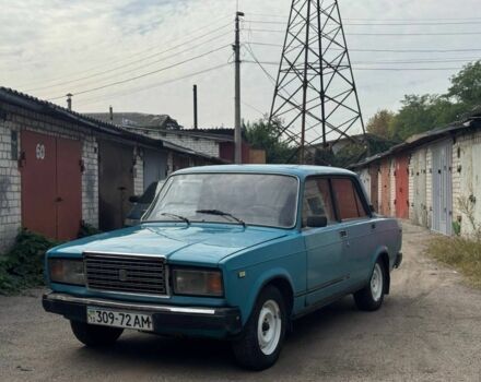 Синій ВАЗ 2107, об'ємом двигуна 1.5 л та пробігом 50 тис. км за 516 $, фото 1 на Automoto.ua