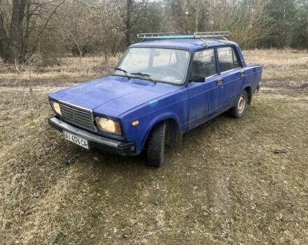 Синий ВАЗ 2107, объемом двигателя 0 л и пробегом 3 тыс. км за 650 $, фото 1 на Automoto.ua