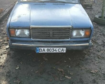 Синий ВАЗ 2107, объемом двигателя 1.6 л и пробегом 100 тыс. км за 550 $, фото 1 на Automoto.ua