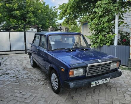 Синий ВАЗ 2107, объемом двигателя 1.3 л и пробегом 65 тыс. км за 780 $, фото 1 на Automoto.ua
