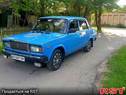 ВАЗ 2107 1992 в Новомосковске на Automoto.ua Синий ВАЗ 2107, объемом двигателя 1.5 л и пробегом 311 тыс. км за 1100 $, фото 1 на Automoto.ua