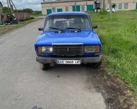 Синий ВАЗ 2107, объемом двигателя 0 л и пробегом 300 тыс. км за 465 $, фото 1 на Automoto.ua