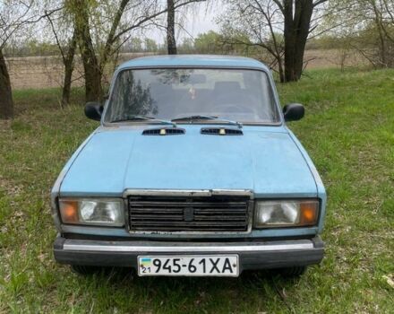 Синій ВАЗ 2107, об'ємом двигуна 1.3 л та пробігом 10 тис. км за 494 $, фото 1 на Automoto.ua
